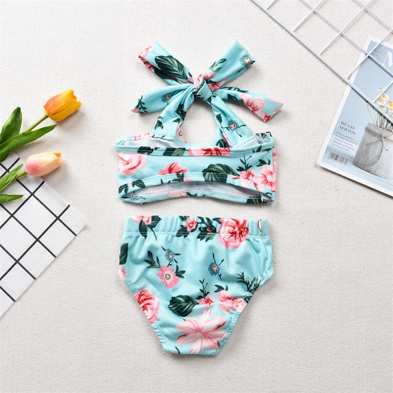 Wholesale Kids Bikini Polyester Swimwear